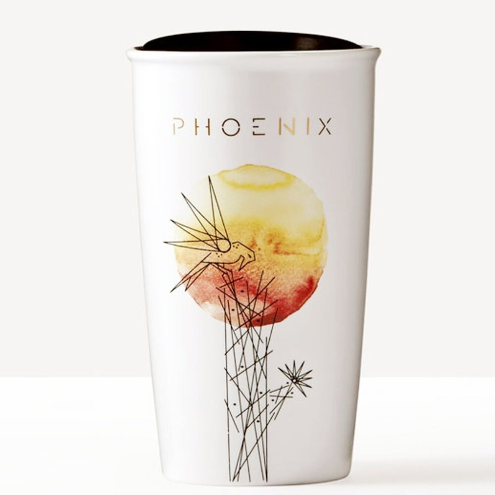 Starbucks Phoenix Arizona Desert Ceramic Starbucks® Local Collection Tra…